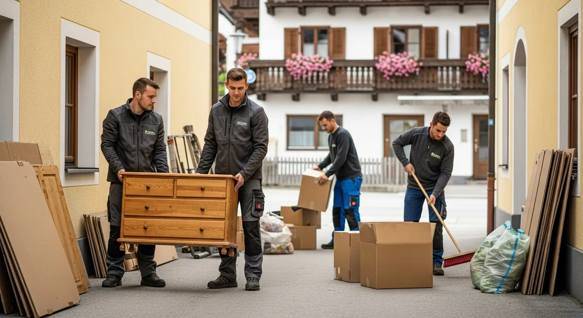 Entrümpelung Tirol – Professionelle Kleintransportgewerbe - mit unbeschränkter KFZ-Anzahl in Tirol
