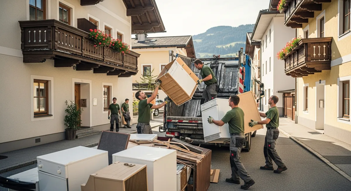 Sperrmüllabfuhr in Mösern | Top-Qualität von Entrümpelung Tirol